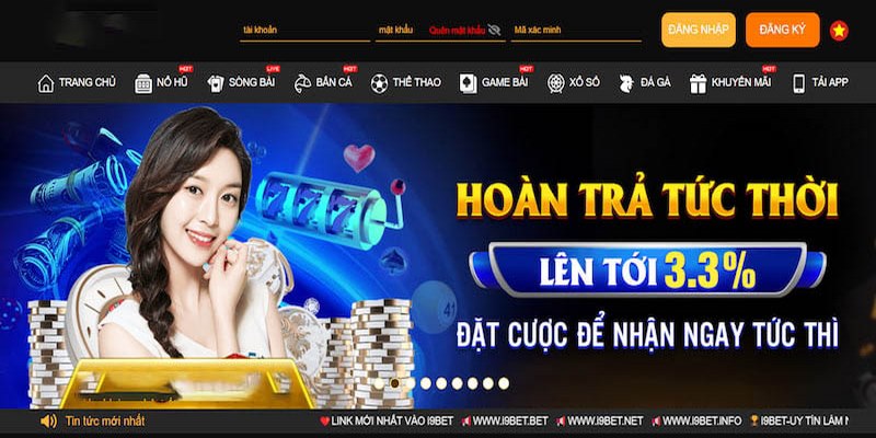 Ưu đãi hoàn trả siêu hấp dẫn tại i9bet