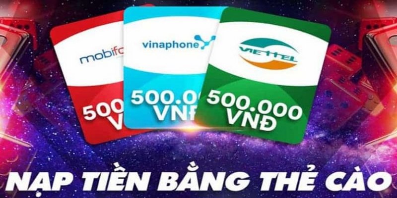 Chọn hình thức nạp tiền I9BET qua thẻ cào cực đơn giản và tiện lợi